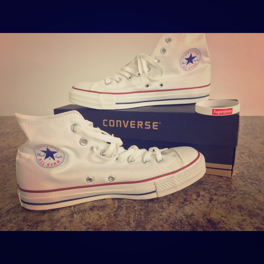 Converse All Star White Vintage and LIKE NEW